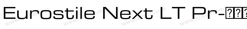 Eurostile Next LT Pr字体转换